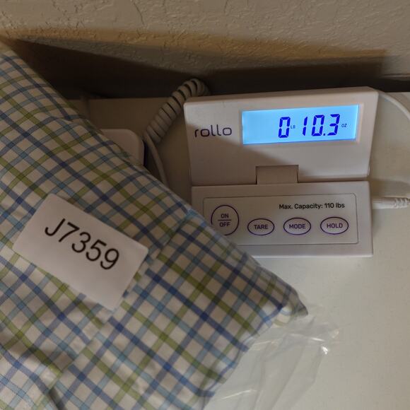 Peter Millar Shirt Mens Large Button Down Long Sleeve Plaid Checked Blue Green - Picture 8 of 8